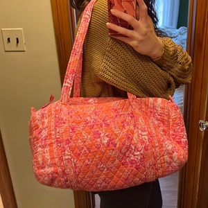 Vera Bradley Coral Duffle Bag